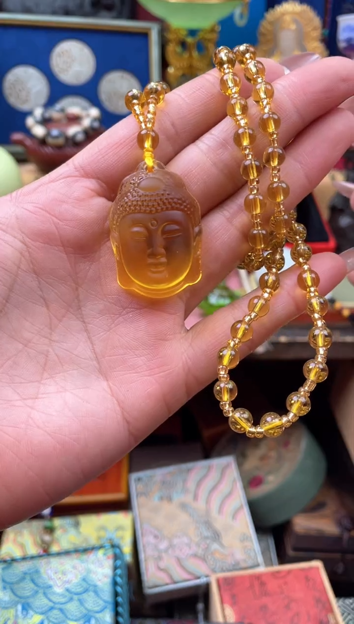 【闪购商品】琥珀颈饰未镶嵌甜姐心意专属链接