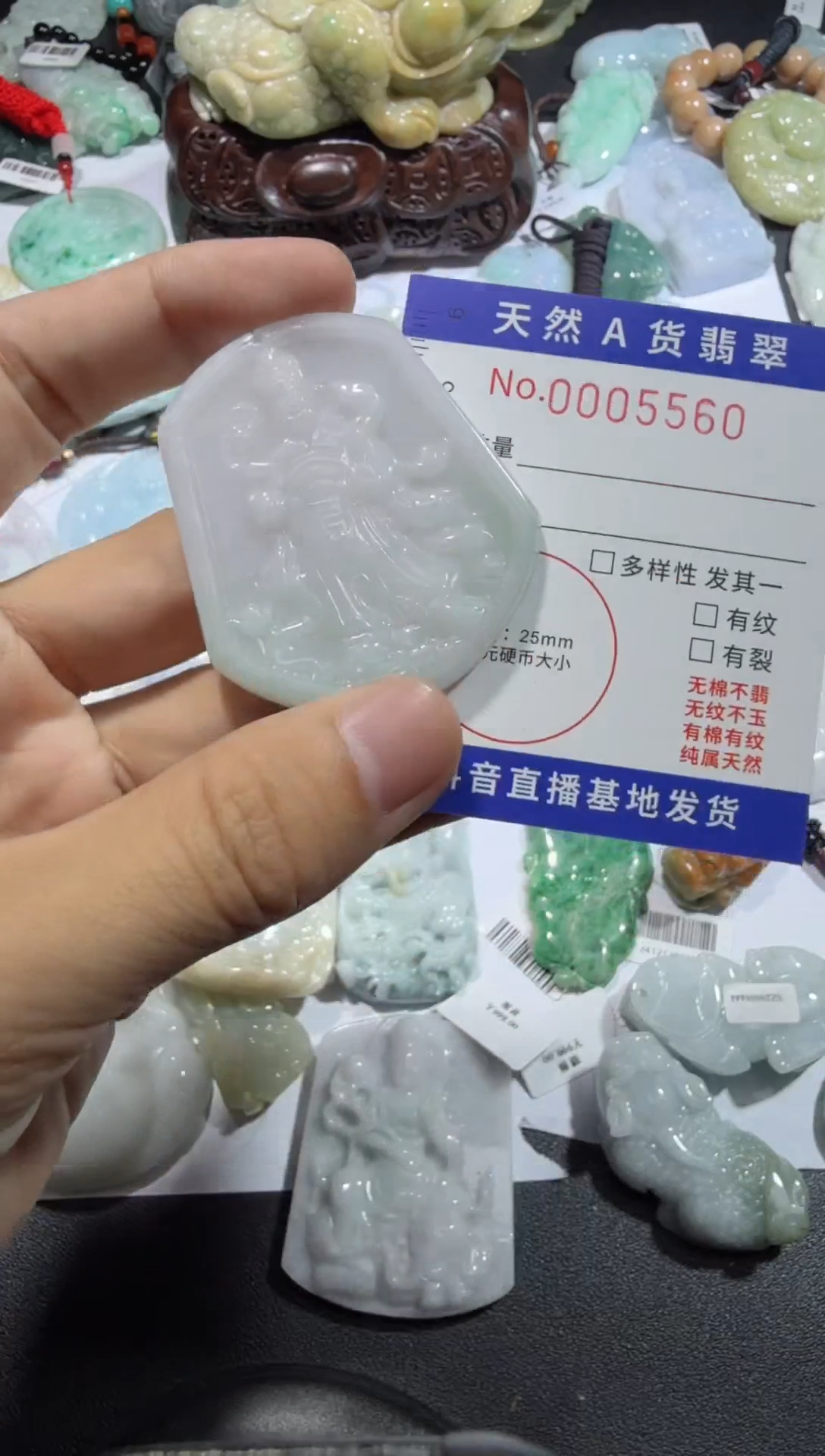 【闪购商品】翡翠颈饰未镶嵌00005560