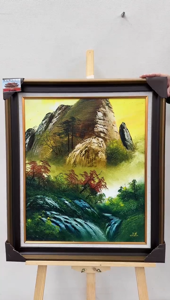 国画画家王东圃油画作品