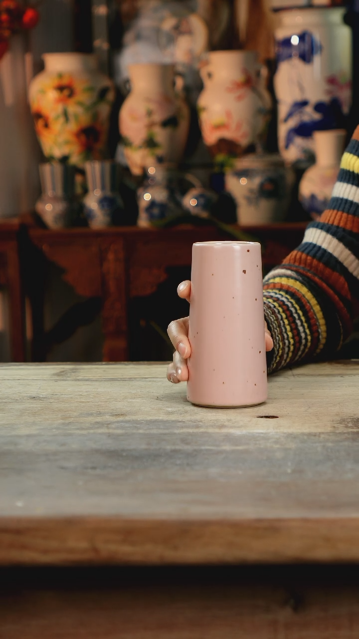 【闪购商品】瓷片景德镇纯手工釉下彩精品花瓶