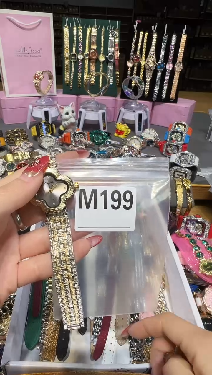 石英机芯不锈钢不锈钢小*直播定闪专用