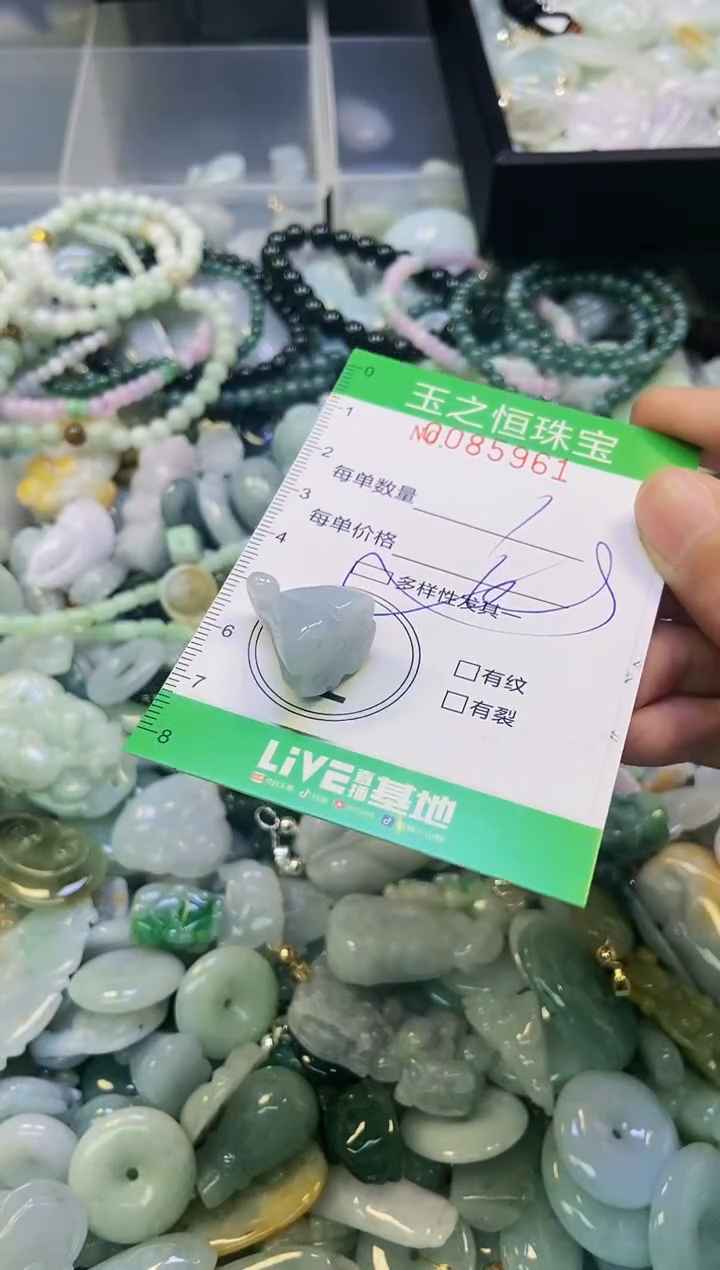 翡翠未镶嵌颈饰闪购0085961多样性发其一
