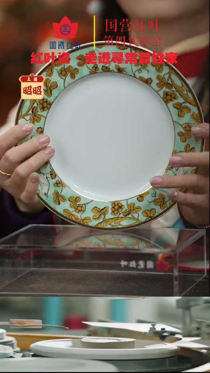 陶瓷4个微瑕绿野仙踪8英寸平盘