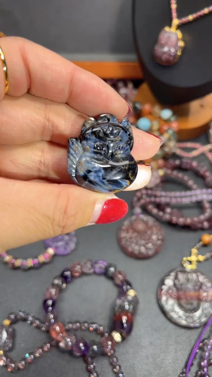 【闪购商品】石英质玉颈饰未镶嵌【百晶灵儿】天然水晶定制款