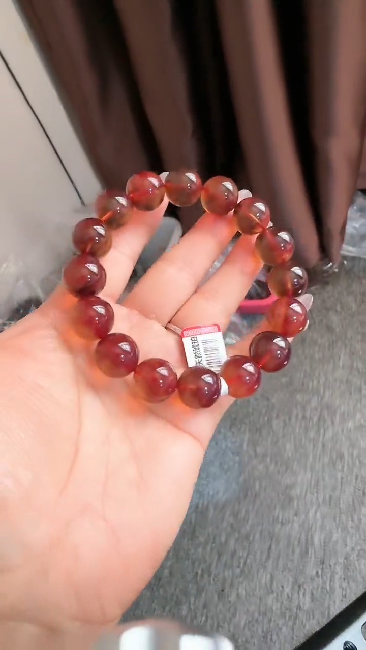 【闪购商品】琥珀手链未镶嵌规格15紫杉醇手串#101