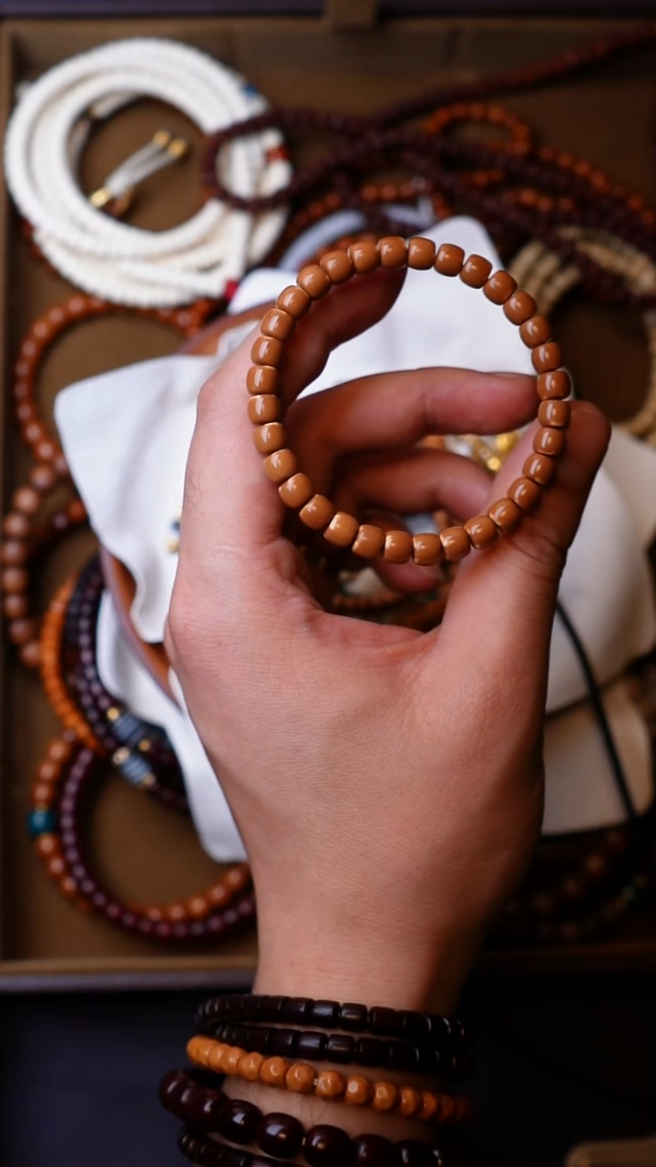 橄榄核手串/手链核尖7.1mm