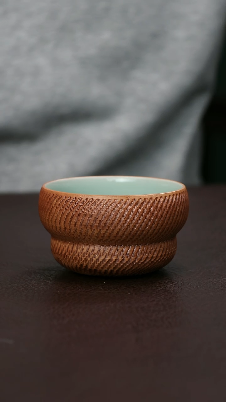 【闪购商品】其他钧~流釉挑刀葫芦杯91