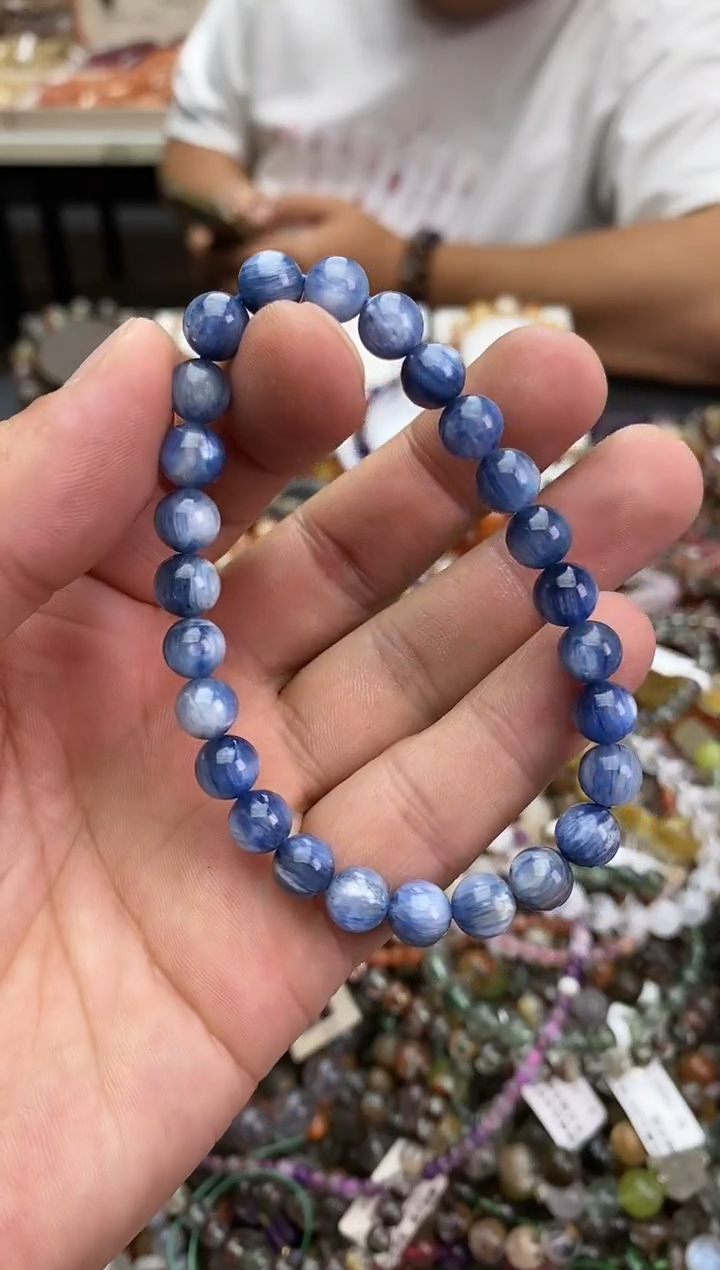 未镶嵌蓝晶石手链手链