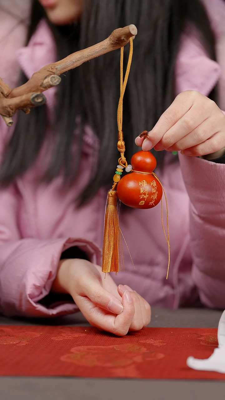 【闪购商品】1943号葫芦摆件车挂手持