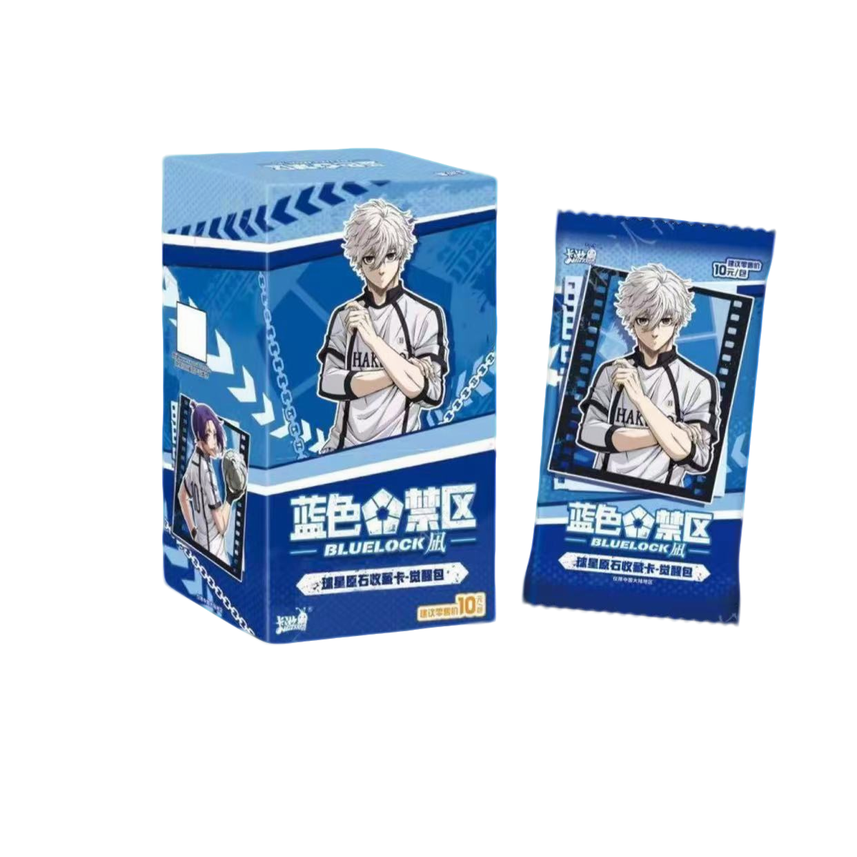 蓝色禁区：凪-球星原石收藏卡 觉醒包 1弹  默认代拆