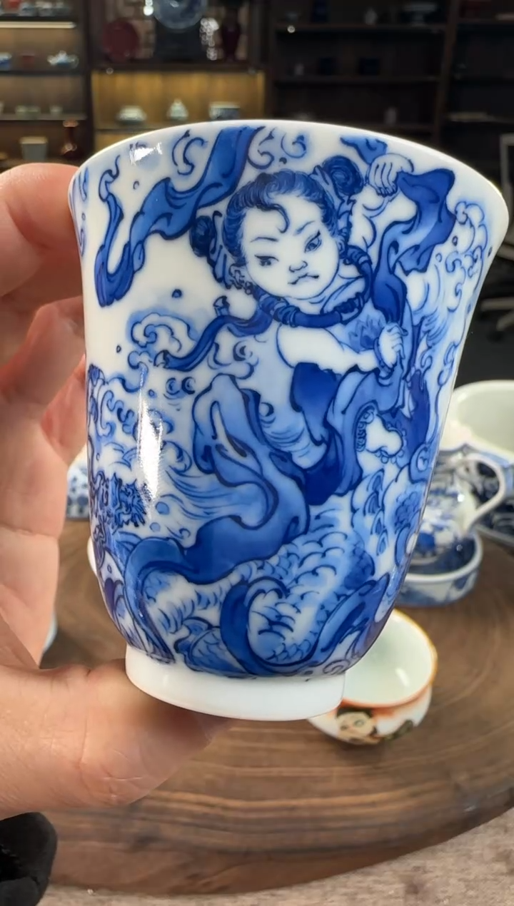 双板桥柴窑双板桥柴窑青花