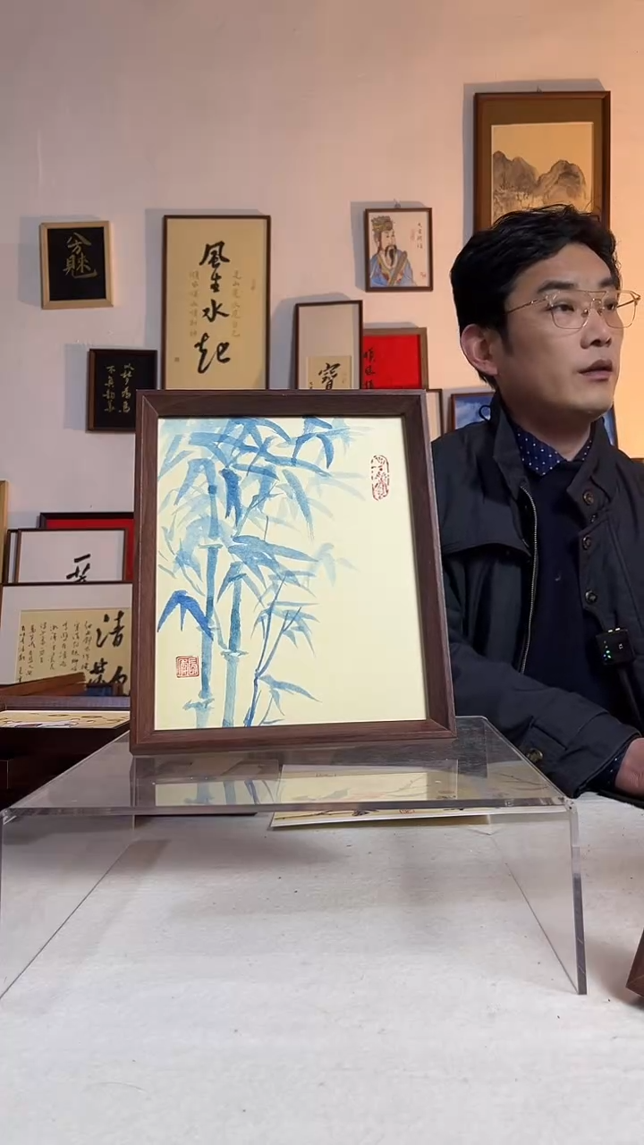 国画书法文创书画作品10寸
