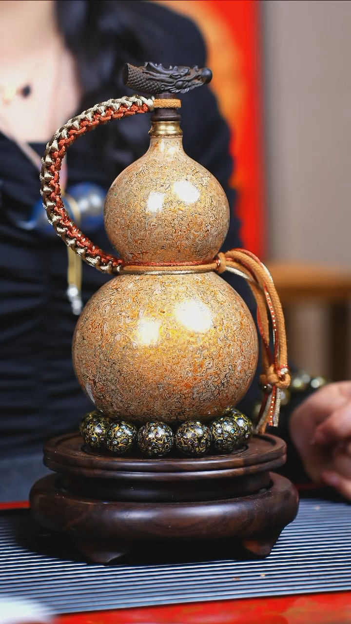 【闪购商品】JJ141迎元宵臻选大漆酒葫芦