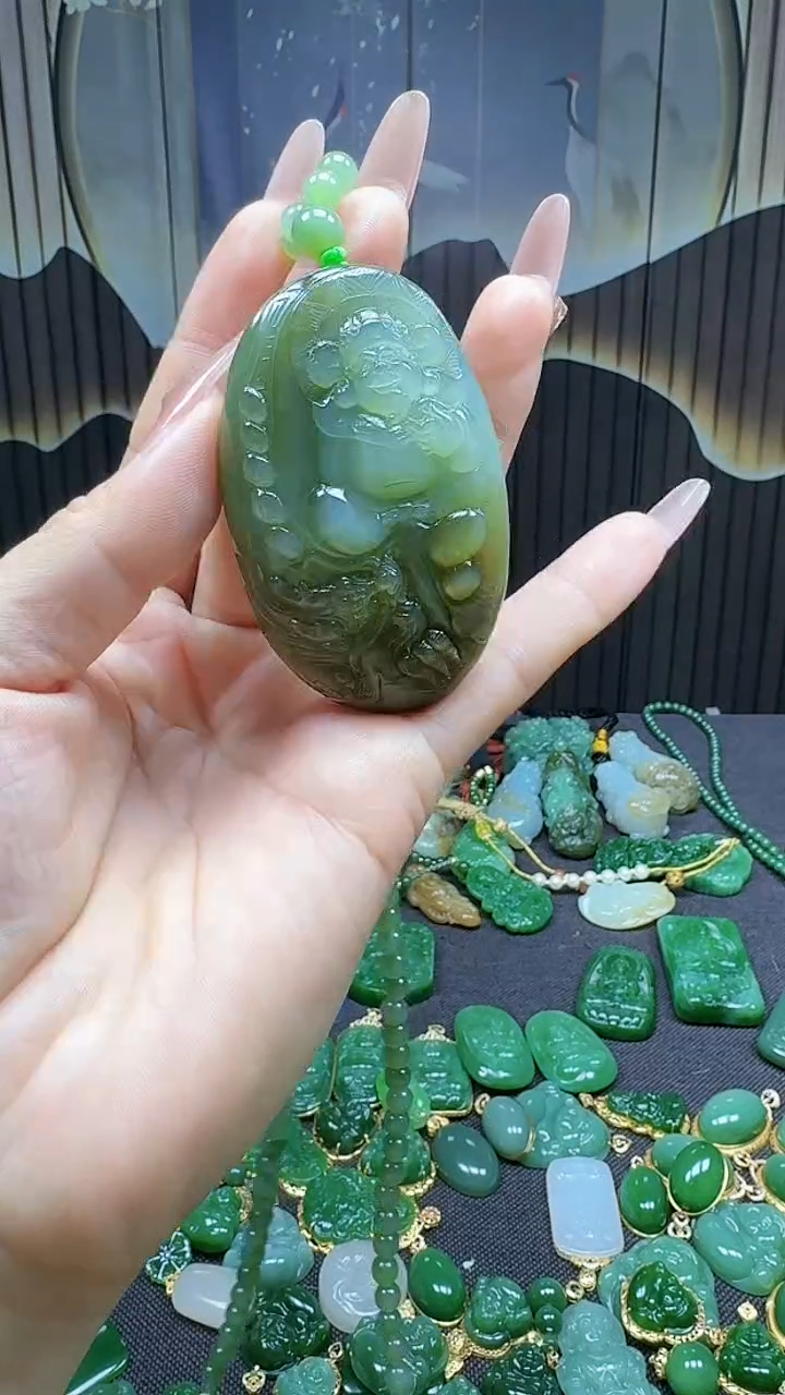 【闪购商品】和田玉挂件未镶嵌1