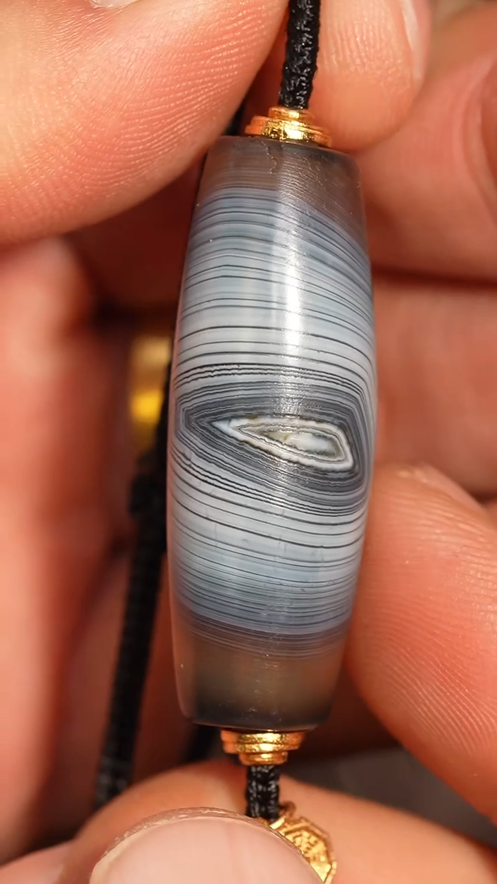 未镶嵌套链玛瑙/玉髓冲赛康胡子哥，DIY一135