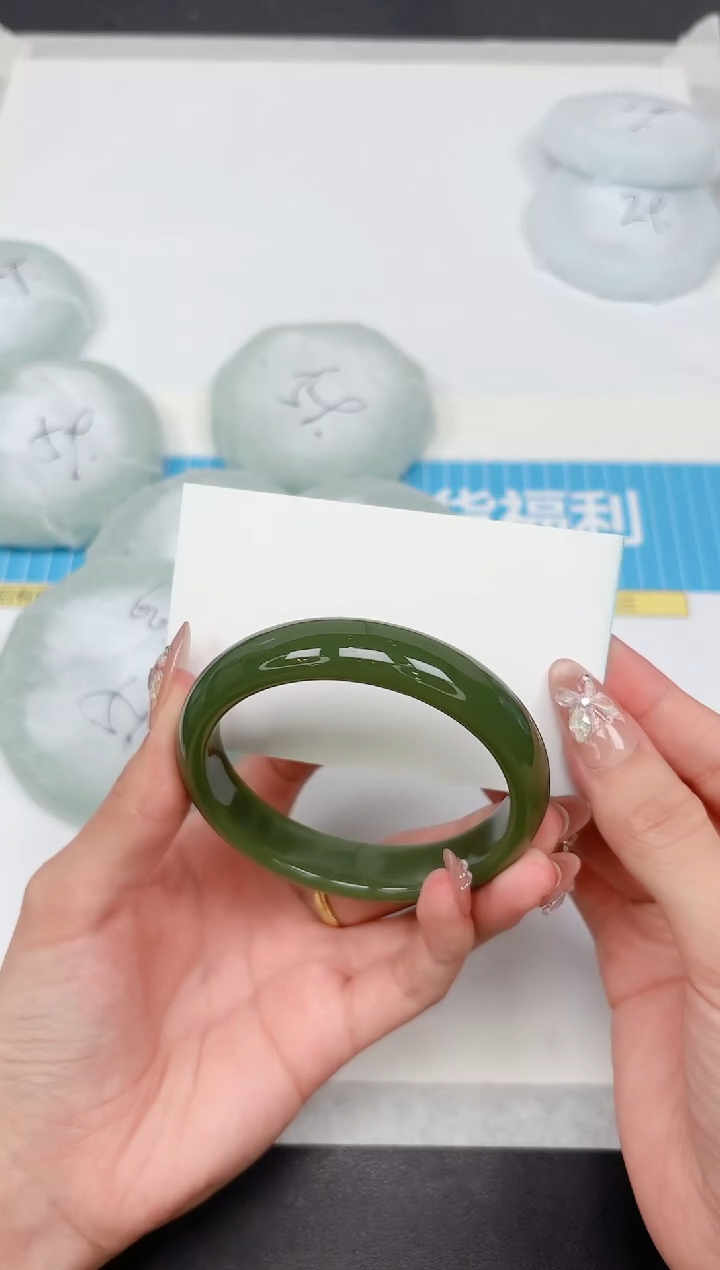 石英质玉手镯未镶嵌141-58.0