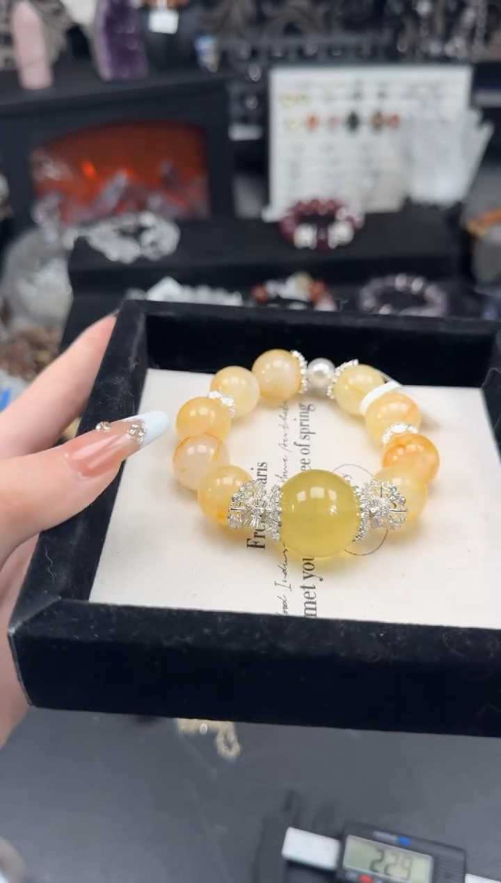 【闪购商品】水晶手链未镶嵌天然水晶 多样性发货
