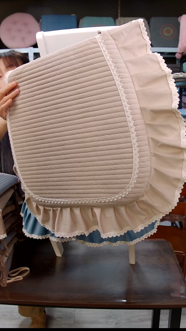 布横条细绒：米色6个