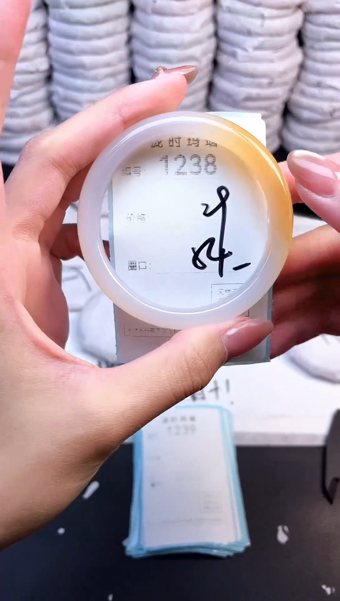 手镯玛瑙/玉髓未镶嵌1238