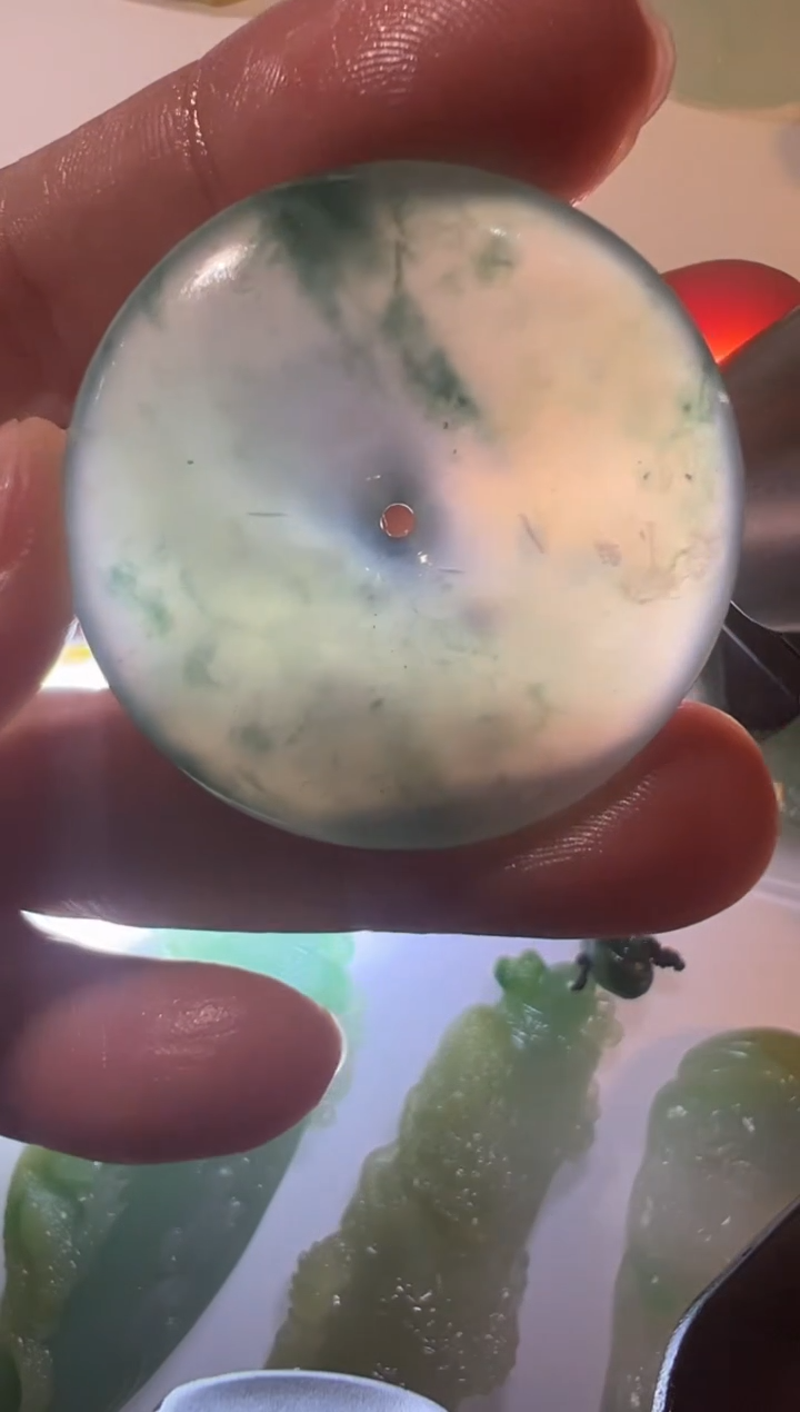 【闪购商品】定制翡翠未镶嵌扣子