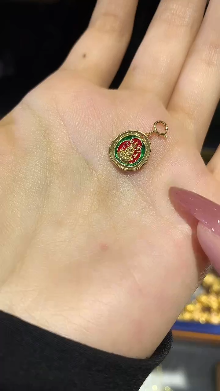 【闪购商品】18K金吊坠(不含链)千手提溜配件    