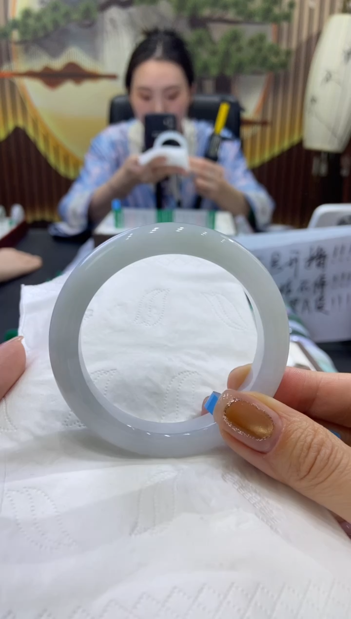 未镶嵌手镯翡翠0005563