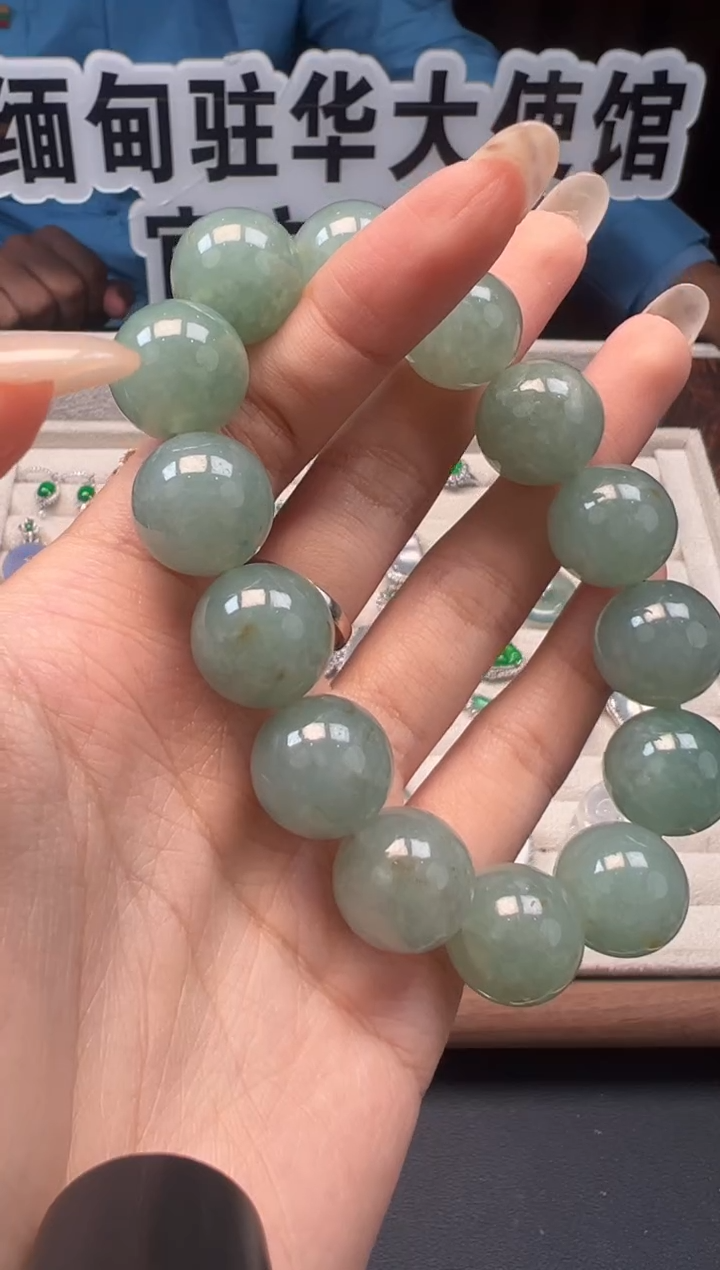 未镶嵌手串翡翠缅甸珠宝严选