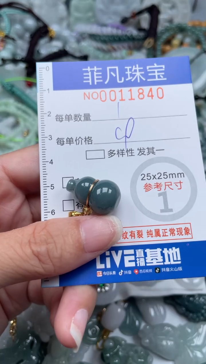 颈饰未镶嵌翡翠11840