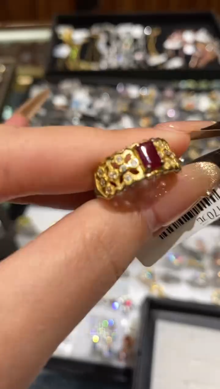 琉璃铜合金楚楚珠宝中古甄选不退换