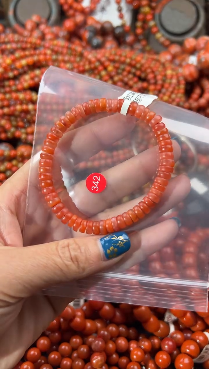 未镶嵌手串南红玛瑙7