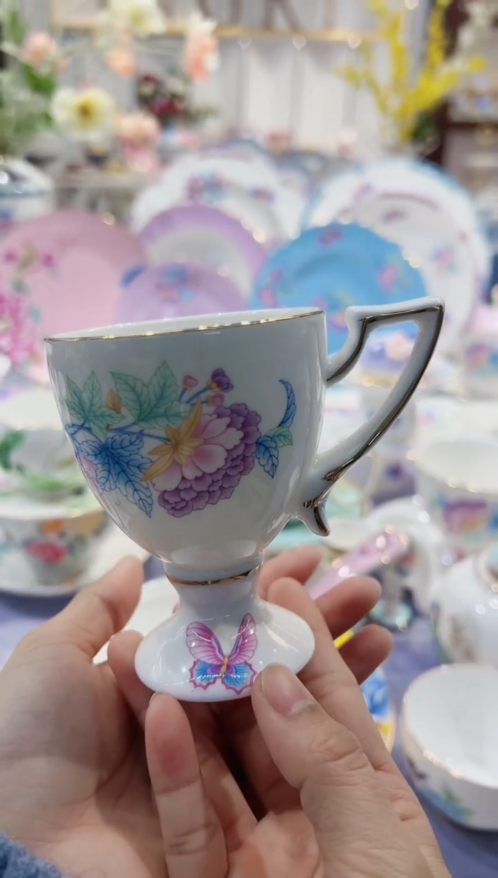 【闪购商品】骨瓷150毫升咖啡杯