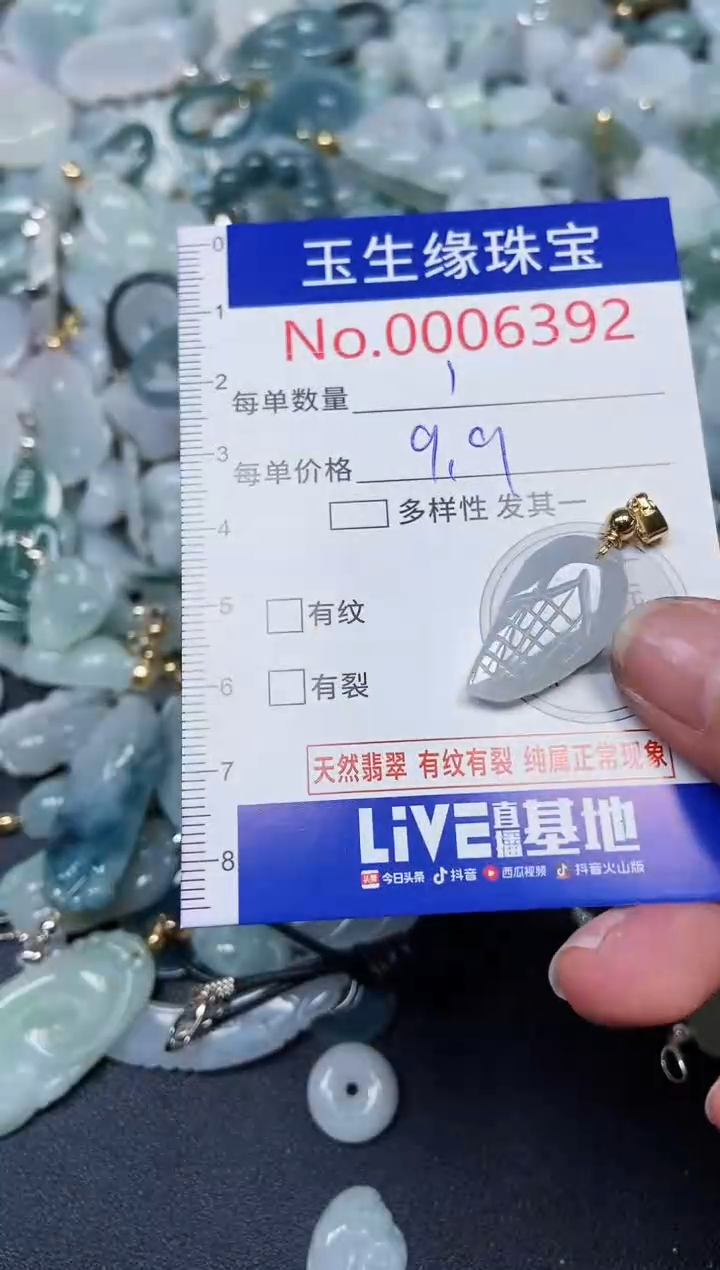 【闪购商品】翡翠颈饰未镶嵌闪购00006392