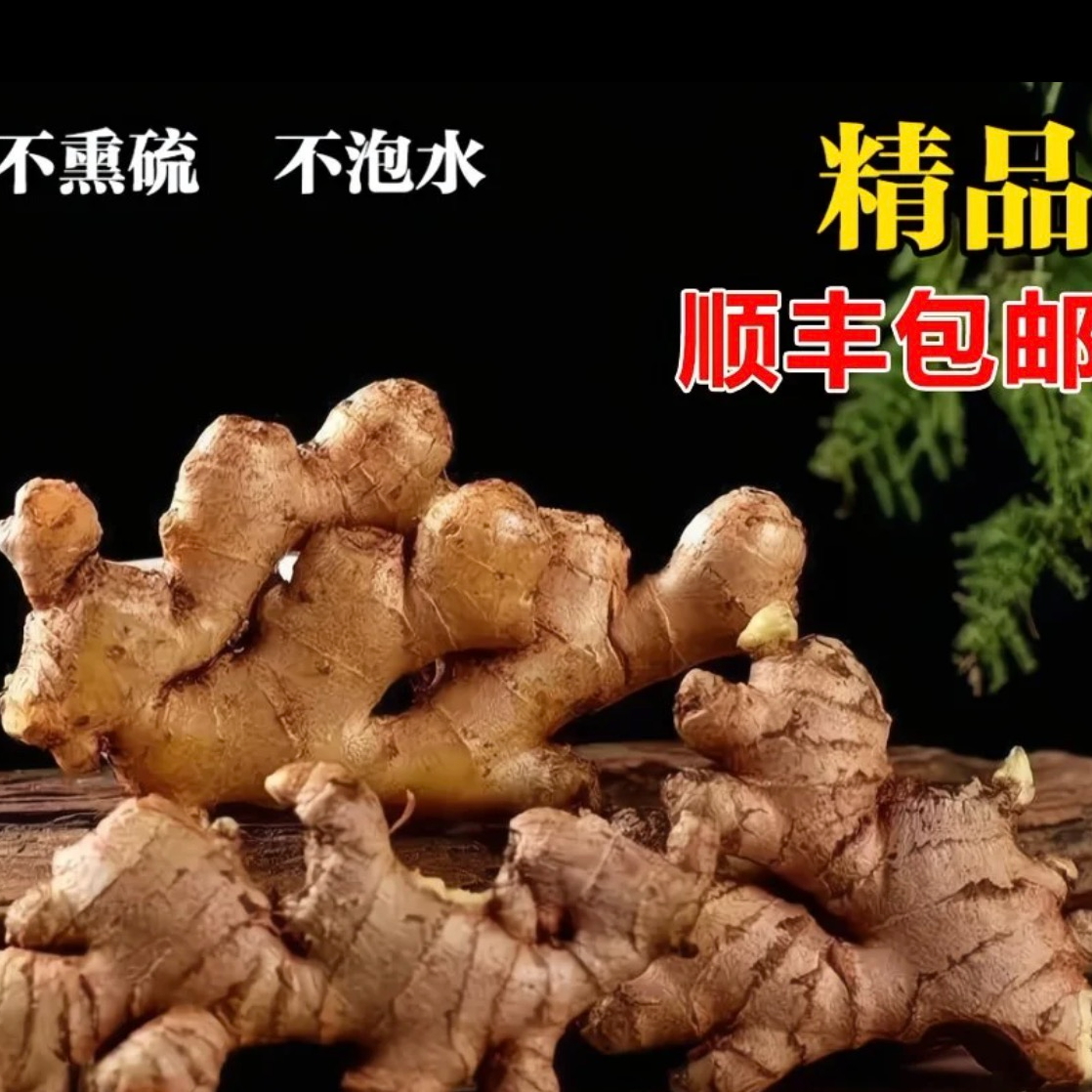 【顺丰生鲜】正宗贵州小黄姜新鲜现挖老姜月子姜应季蔬菜新鲜直发