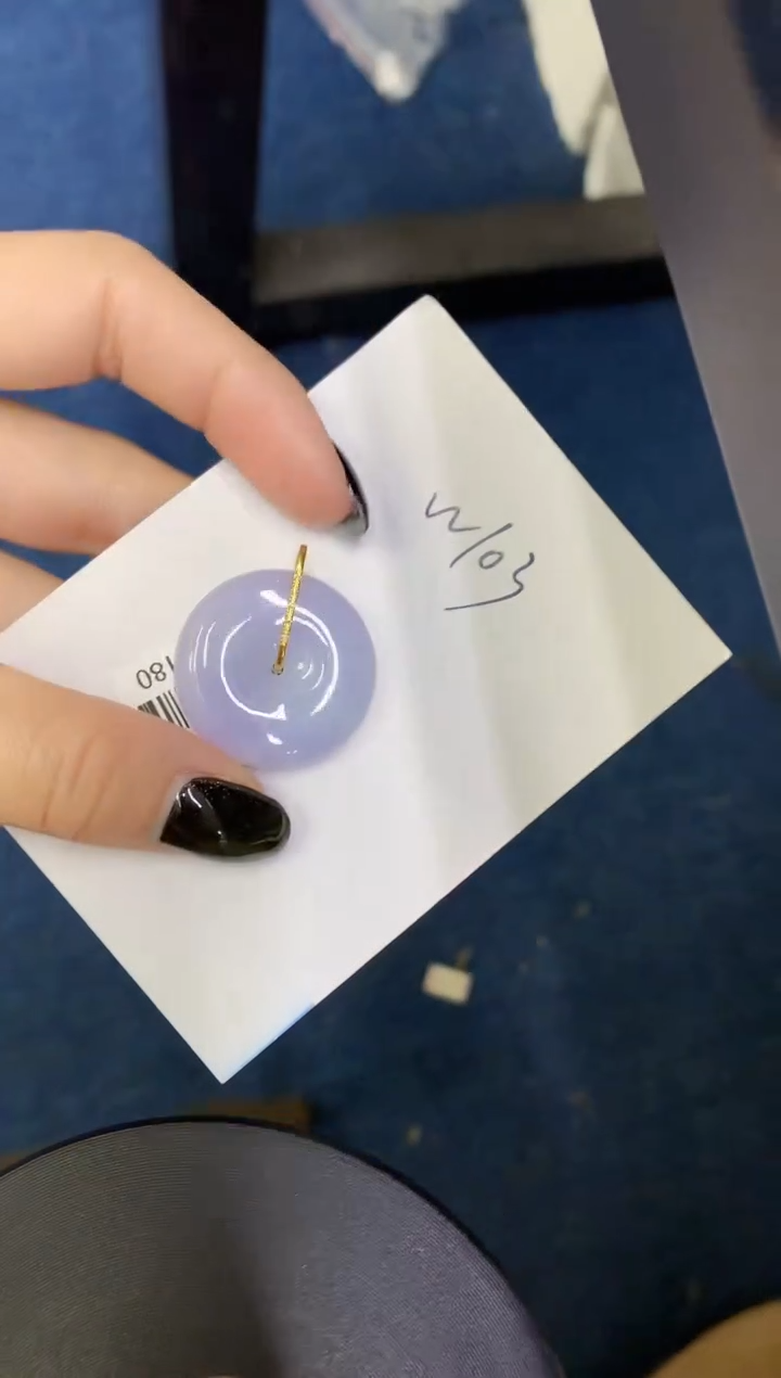 【闪购商品】翡翠颈饰18K金镶嵌000000000