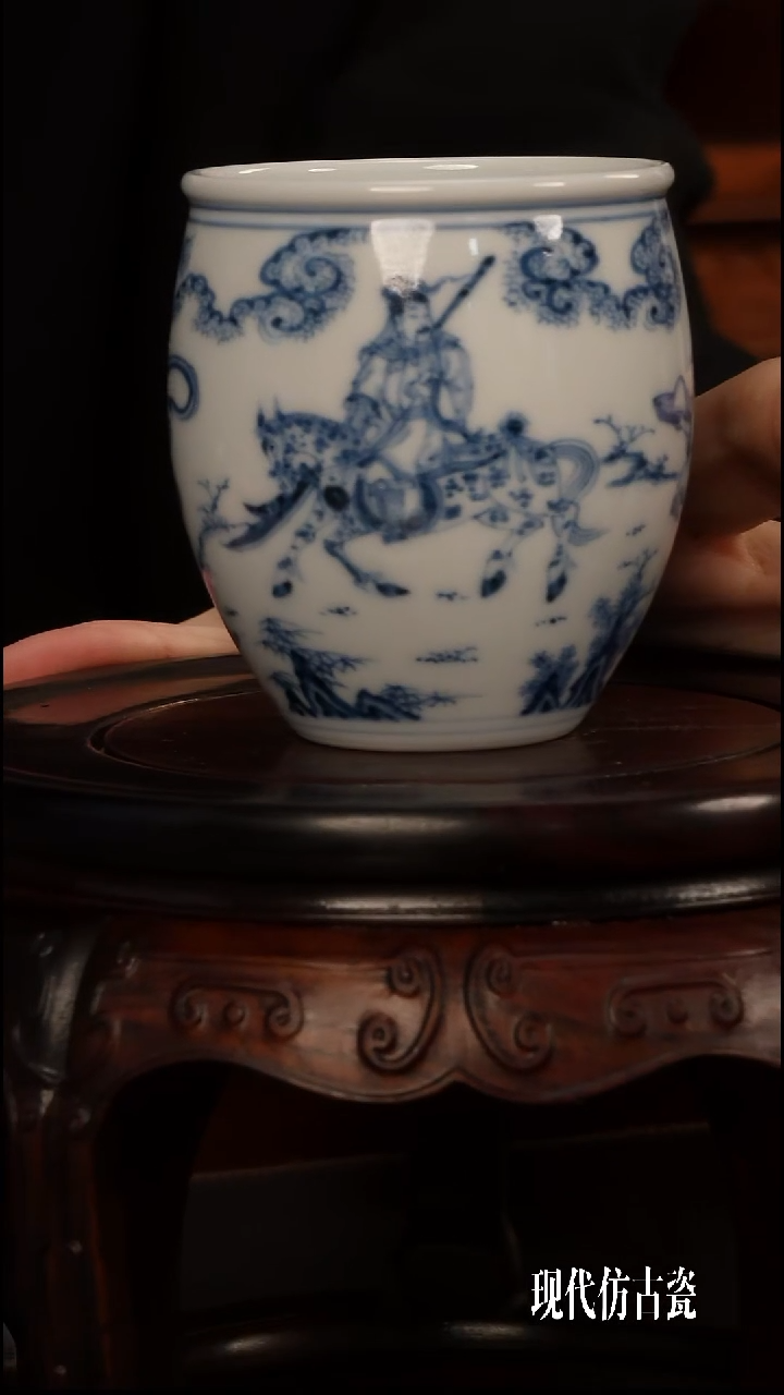 千里走单骑景德镇陶瓷