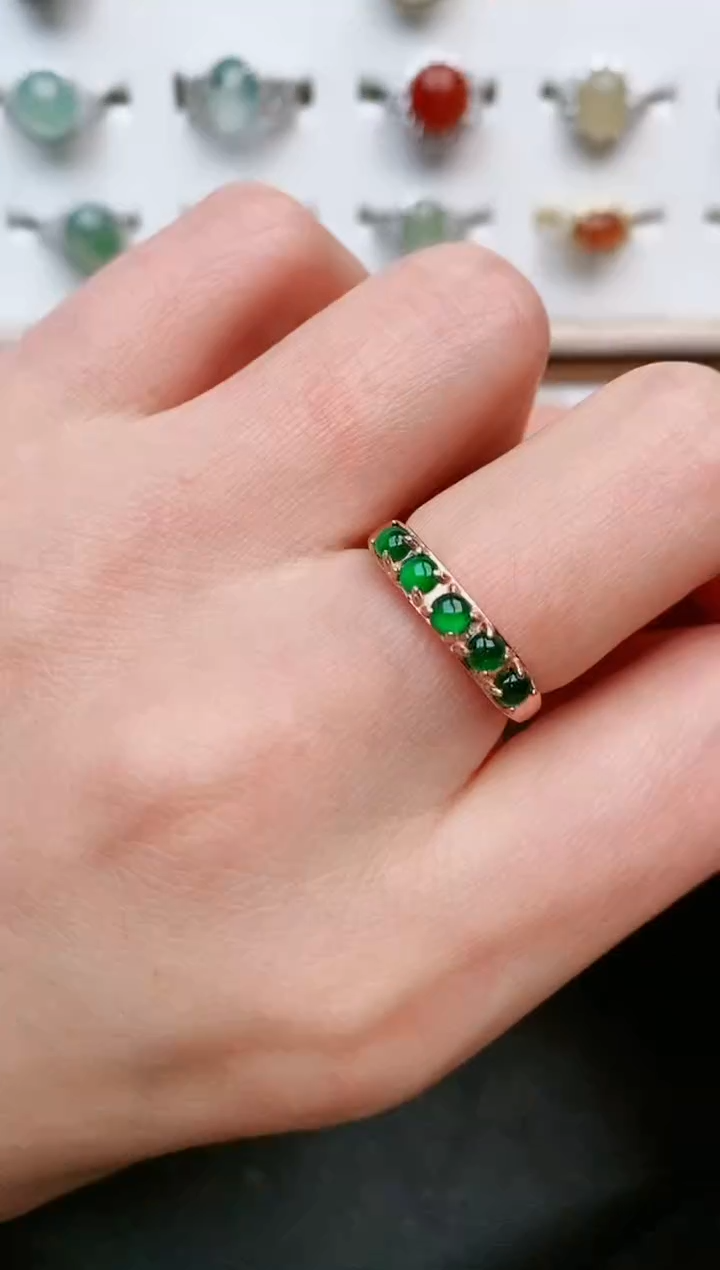 【闪购商品】翡翠戒指银S925镶嵌.....