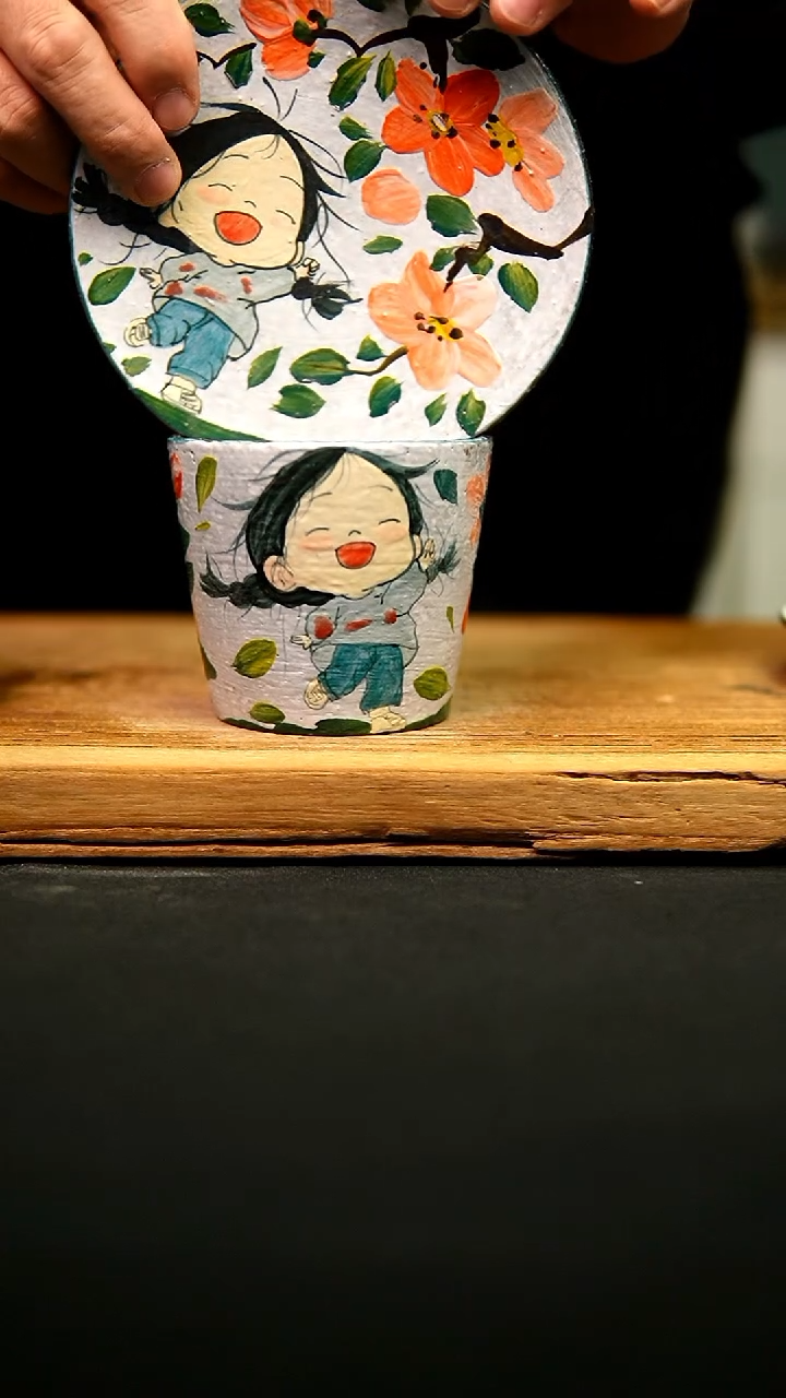 @@陶园瓷舍@@纯手工手绘@高温釉下彩