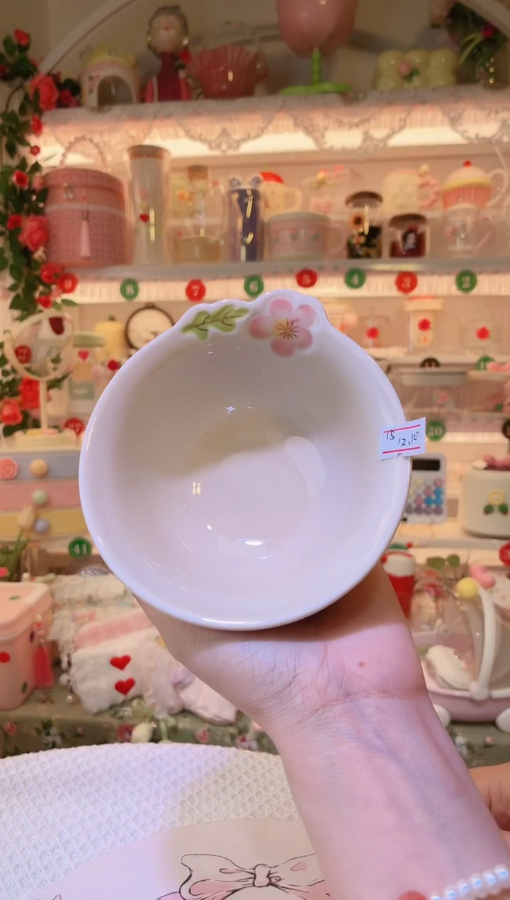 花朵米饭碗——手工制作品质好！