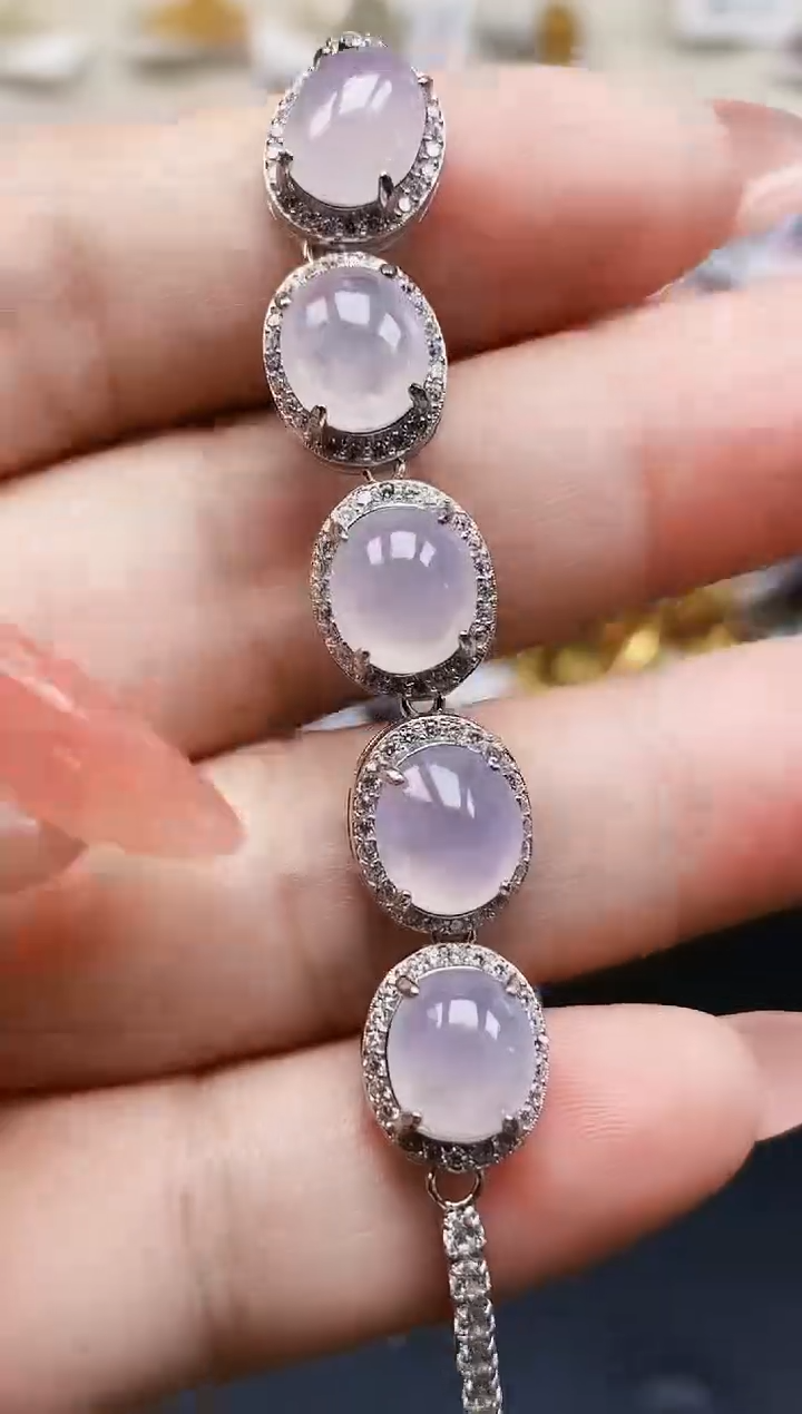银S925镶嵌戒指翡翠0372