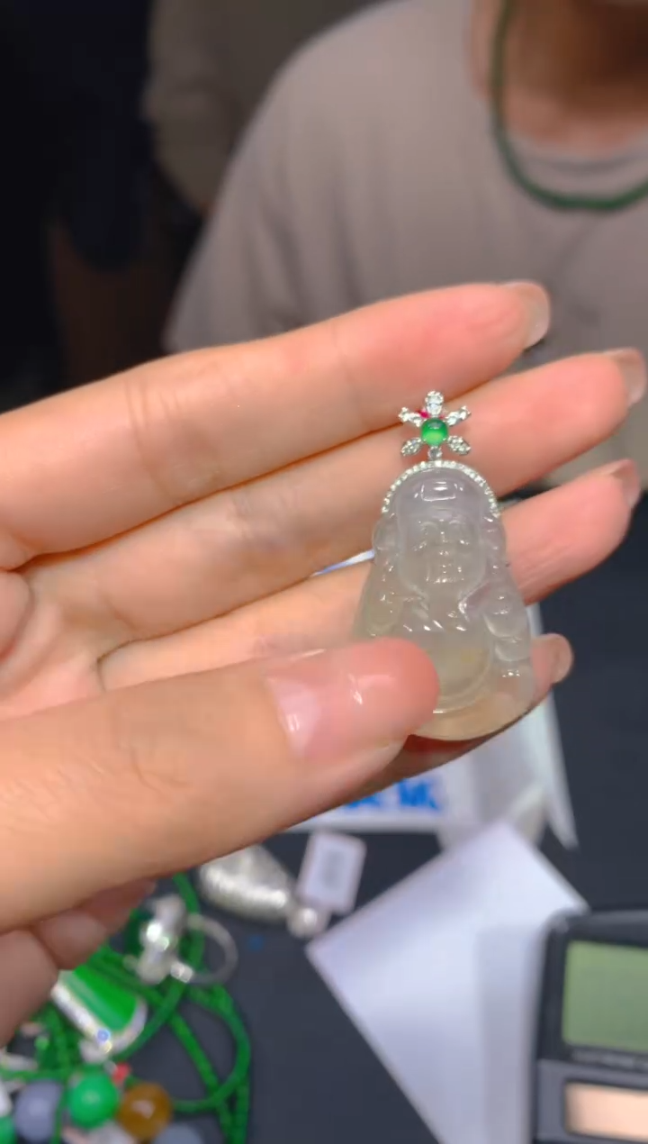 【闪购商品】定制翡翠18K金镶嵌208多样性发货（发其一）