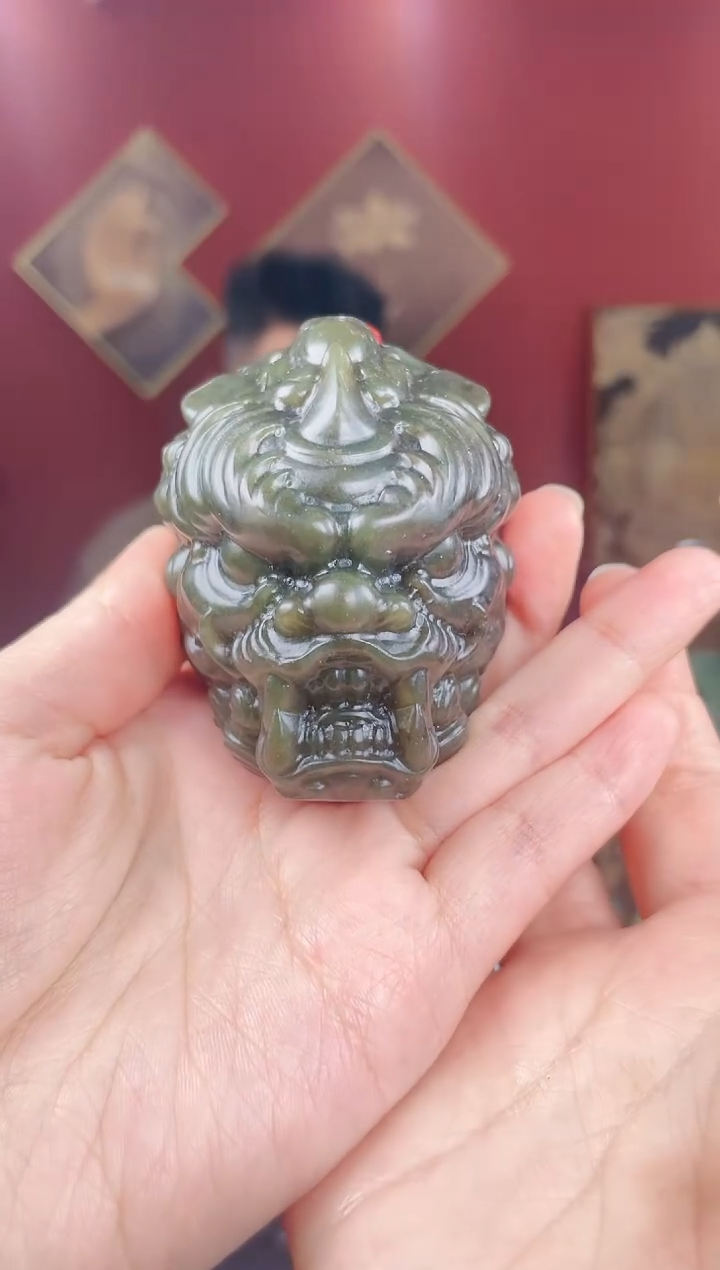 【闪购商品】和田玉把件未镶嵌貔貅头