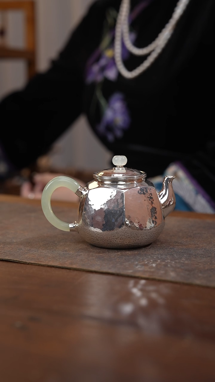 【闪购商品】杯杨匠银坊 器物 泡茶壶