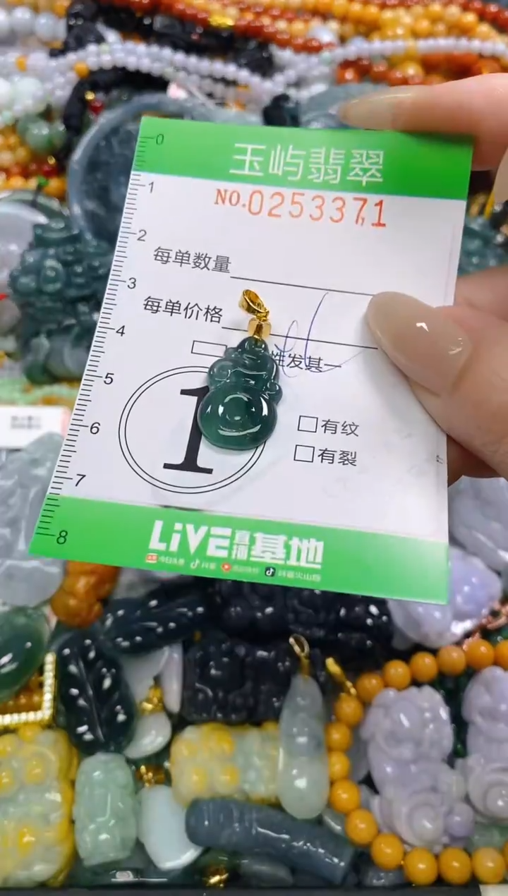 颈饰未镶嵌翡翠闪购0253371