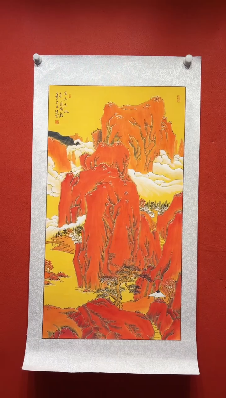 国画秦燕格国画手绘作品Y27