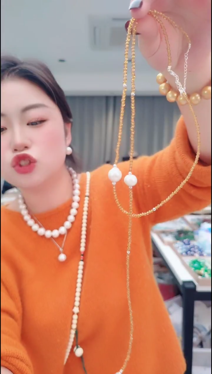 颈饰未镶嵌淡水珍珠0209项链