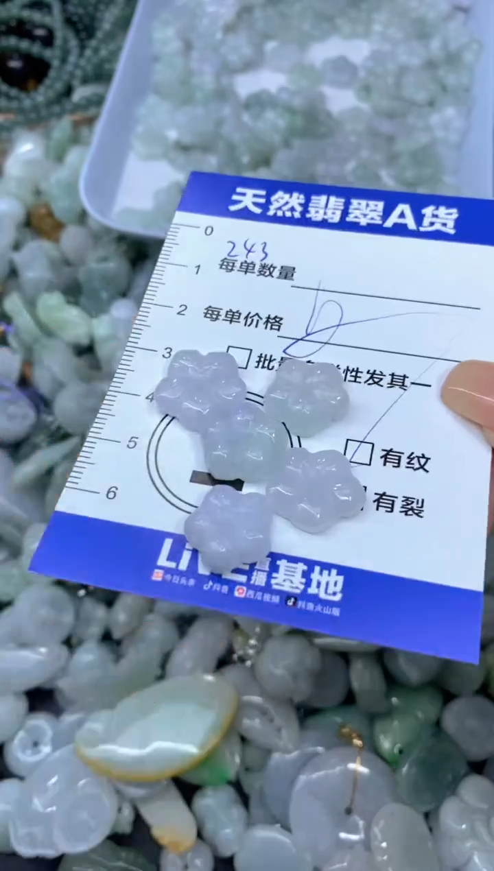 颈饰未镶嵌翡翠天然翡翠A货批量多样性发一件