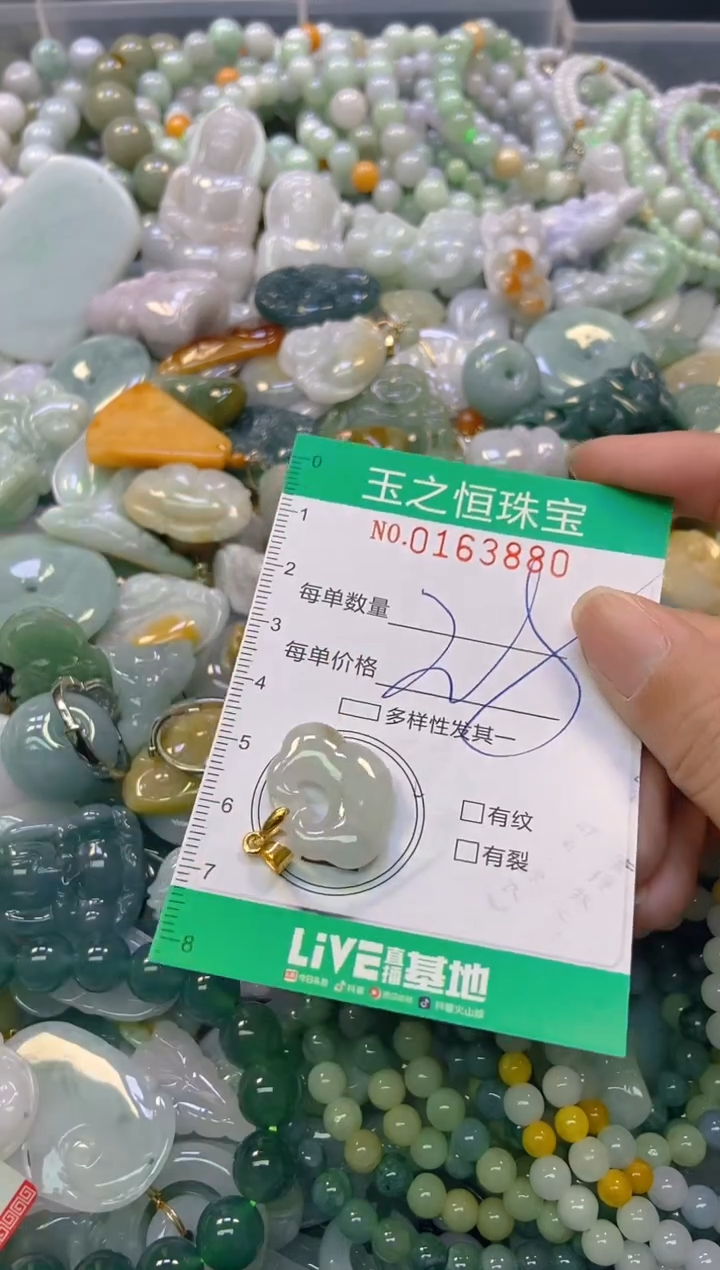 颈饰未镶嵌翡翠闪购0163880