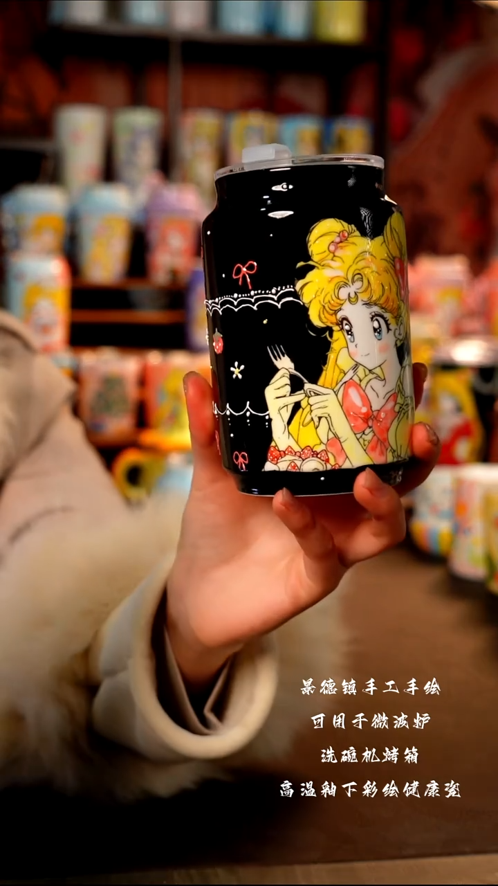 景德镇手工手绘杯杯