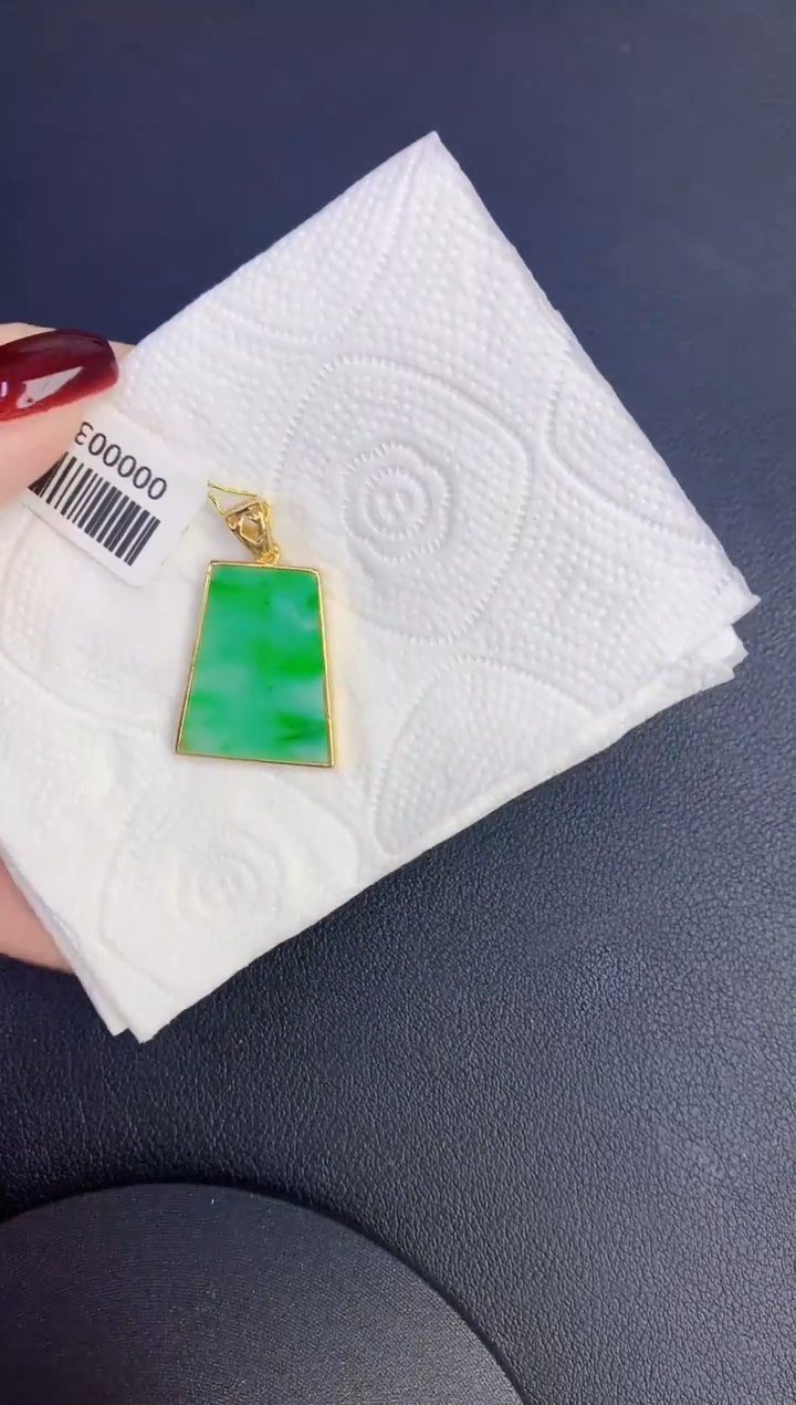 颈饰未镶嵌翡翠缅甸天然翡翠a货