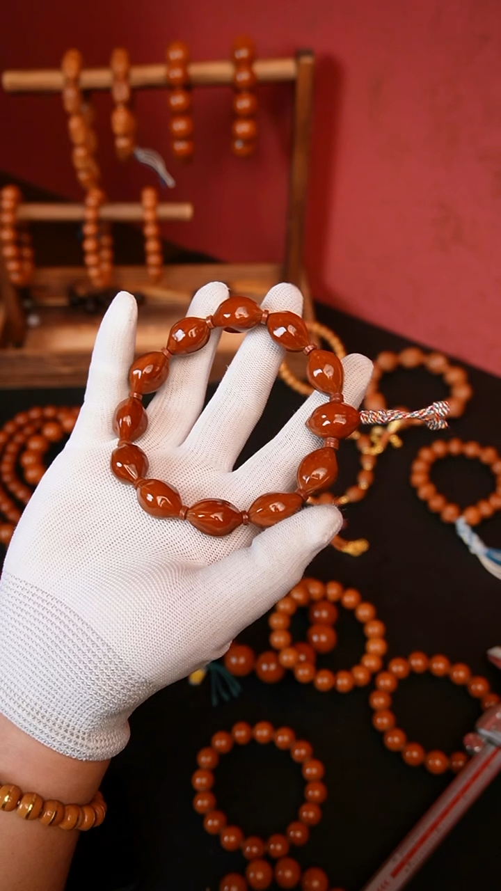 手串/手链橄榄核小红核手持